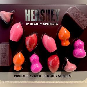 SOLD Hersheys beauty sponges x12
